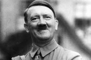 Снимката от бележника на Хитлер. Бенката и белега се виждат ясно.