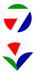 Логото на 7 дни образува лале - символа на Холандия, родината на илюмината Ксавиер фон Цвак. Съвпадение? Едва ли.