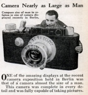 Съветски фотоапарат "Камуфлажка", използван от Конов в зората на кариерата му